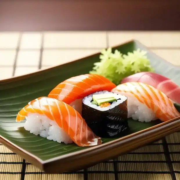 Sushi und Sashimi